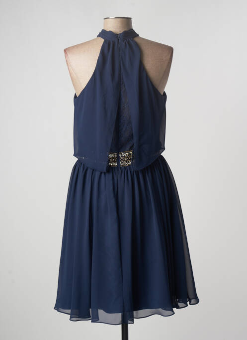 Robe mi-longue bleu GRAND SOIR pour femme