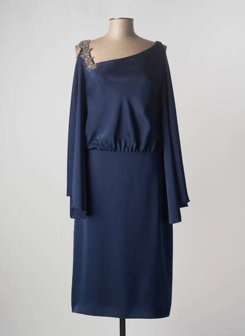 Robe mi-longue bleu PRONOVIAS pour femme