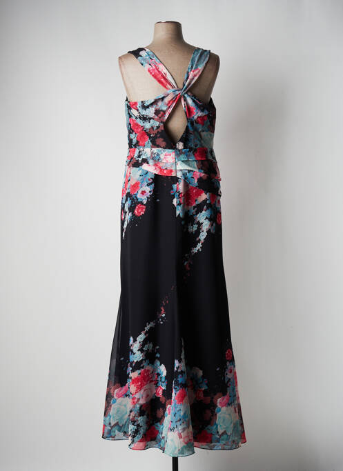 Robe longue noir SONIA PENA pour femme