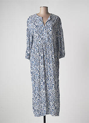 Robe longue bleu HAJO pour femme