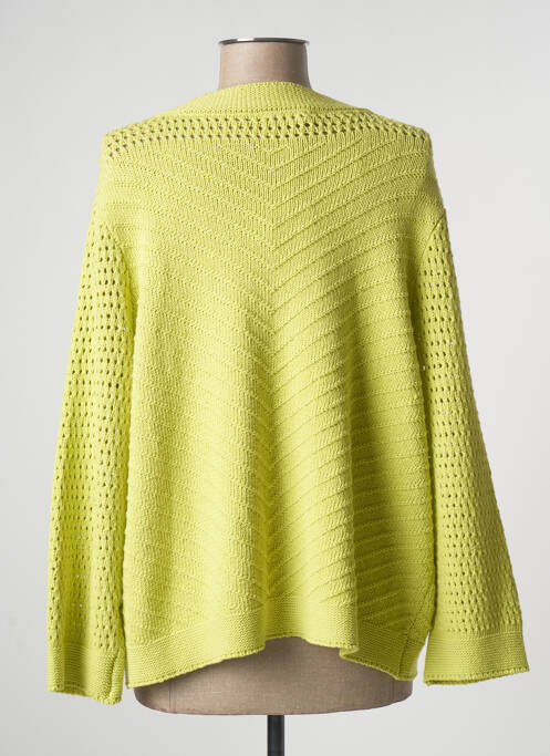 Gilet manches longues stretch vert DIANE LAURY femme