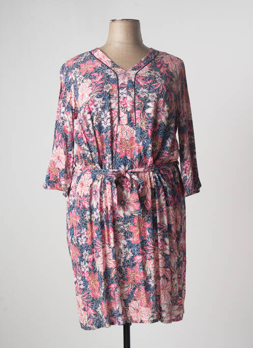 Robe mi-longue rose DIANE LAURY pour femme