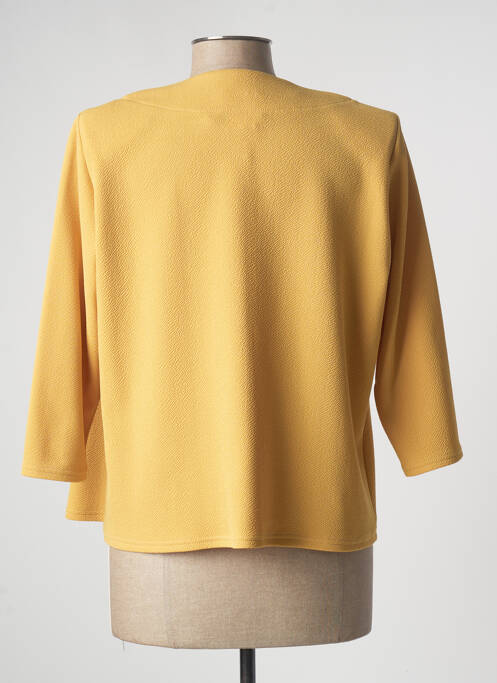 Veste casual jaune GEVANA femme