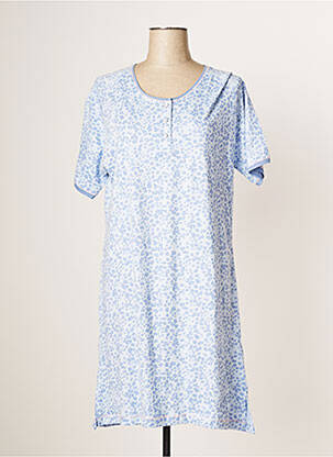 Chemise de nuit bleu HAJO pour femme