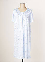 Chemise de nuit bleu VANIA pour femme seconde vue