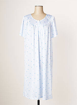 Chemise de nuit bleu VANIA pour femme