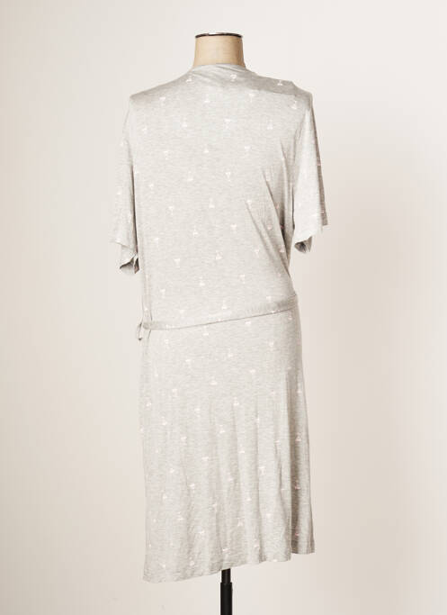 Robe de chambre gris LOHE pour femme