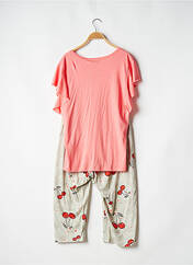 Pyjama rose HAJO pour femme seconde vue