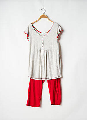 Pyjama rouge VANIA pour femme