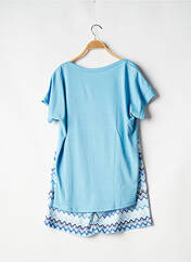Pyjashort bleu HAJO pour femme seconde vue