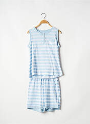 Pyjashort bleu LOHE pour femme seconde vue