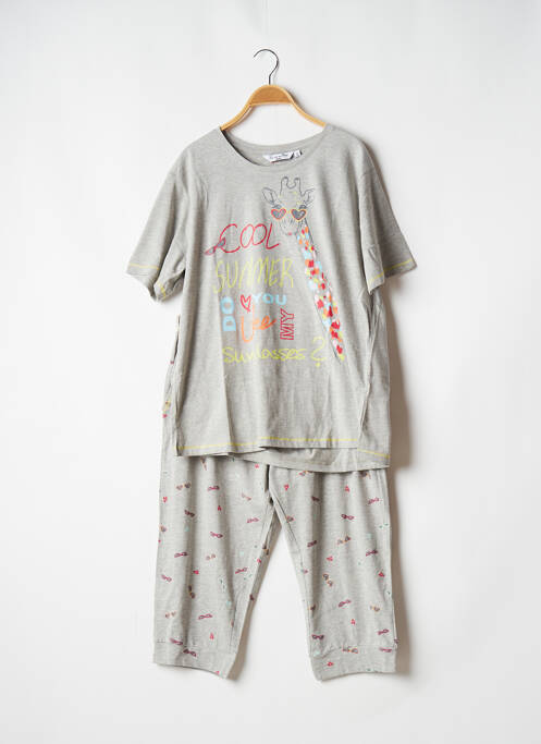 Pyjama gris HAJO pour femme