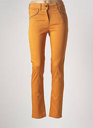 Pantalon slim stretch taille normale orange DIANE LAURY femme