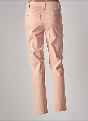 Pantalon slim tissage popeline taille normale orange DIANE LAURY femme