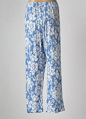 Pantalon droit bleu HAJO pour femme seconde vue