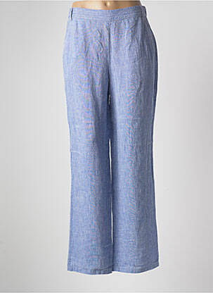 Pantalon large bleu DIANE LAURY pour femme