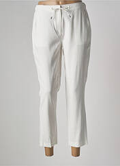 Pantalon slim blanc JULIE GUERLANDE pour femme seconde vue