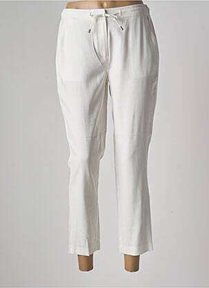 Pantalon slim blanc JULIE GUERLANDE pour femme
