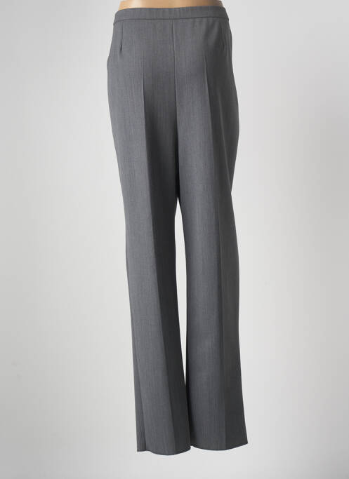 Pantalon droit gris GEVANA pour femme