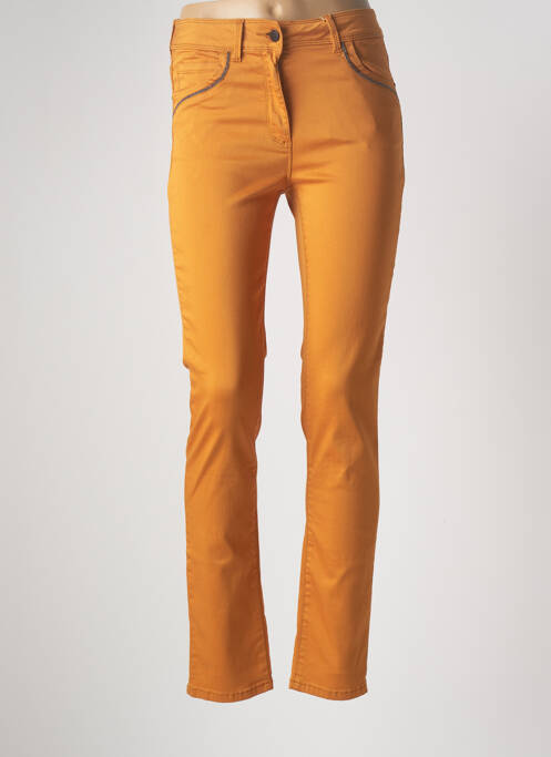 Pantalon slim orange DIANE LAURY pour femme