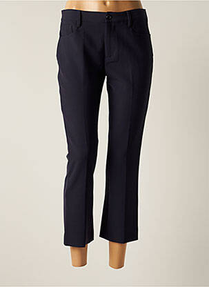 Pantalon 7/8 stretch taille normale bleu DENIM STUDIO femme