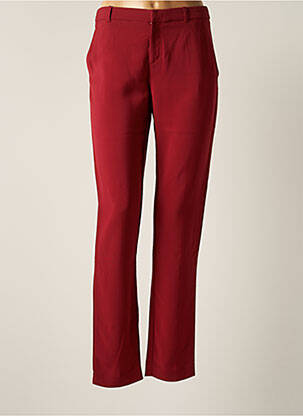Pantalon slim rouge IKKS pour femme