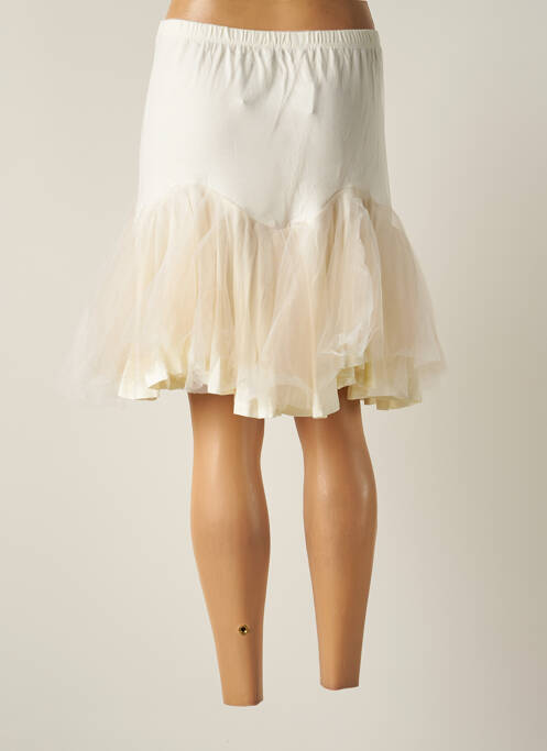 Jupe mi-longue beige MYRINE ANTWERP pour femme