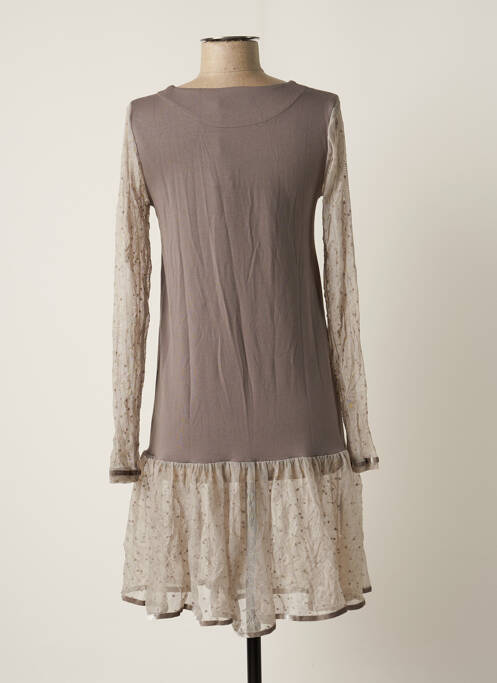 Robe mi-longue gris MYRINE ANTWERP pour femme