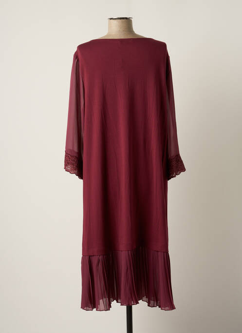 Robe mi-longue rouge MYRINE ANTWERP pour femme