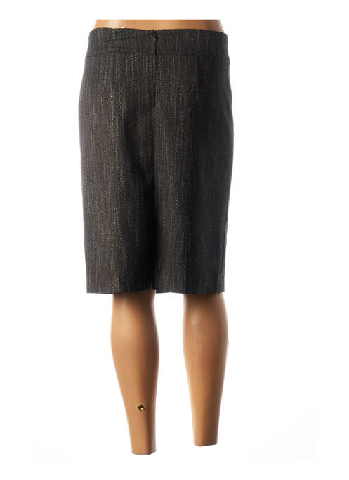 Jupe mi-longue gris GEVANA pour femme