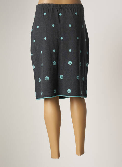 Jupe mi-longue gris TELMAIL pour femme