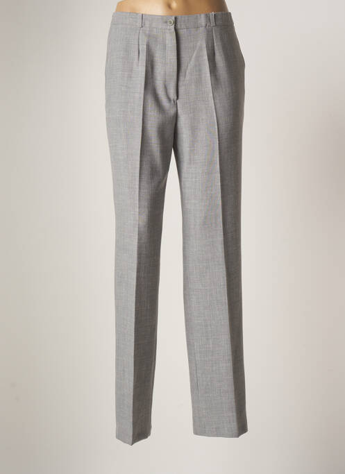 Pantalon droit gris ANNE KELLY pour femme