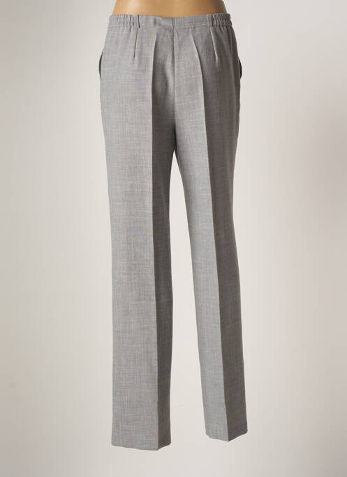 Pantalon droit gris ANNE KELLY pour femme
