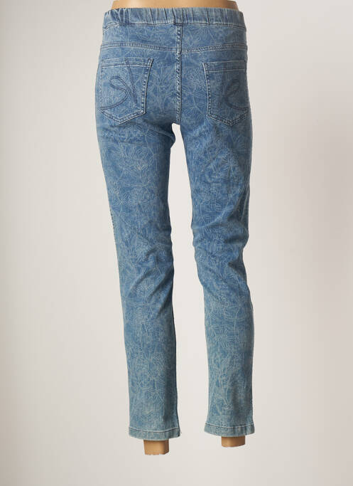 Pantalon slim bleu CONCEPT K pour femme