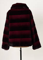 Manteau court rouge CONCEPT K pour femme seconde vue