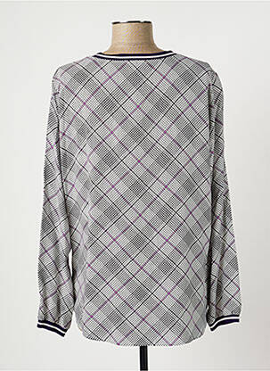 Chemisier coupe fluide manches longues noir OLSEN femme