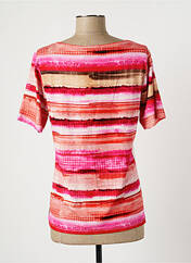 T-shirt rose QUATRE VINGT JOURS pour femme seconde vue
