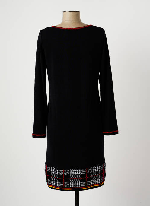 Robe pull noir TELMAIL pour femme