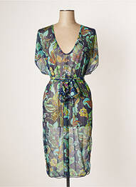 Robe de plage coupe fluide vert PAIN DE SUCRE femme