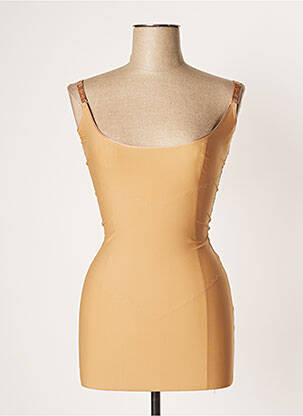 Guêpière/porte-jarretelle bretelles élastiquées ajustables beige WACOAL femme