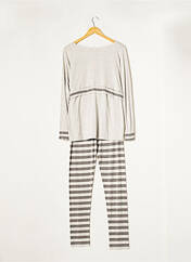 Pyjama gris COTTON CLUB pour femme seconde vue