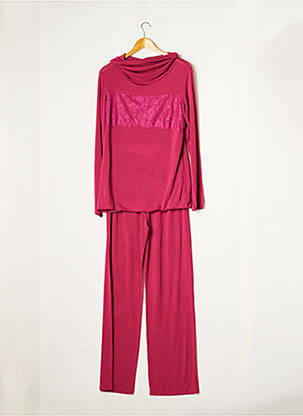 Pyjama rose LUNA DI SETA pour femme