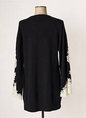 Robe pull noir MARJOLAINE pour femme seconde vue