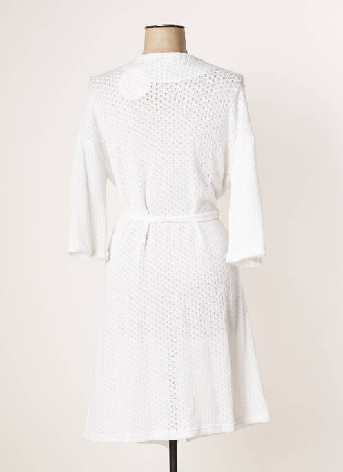 Déshabillé blanc CANAT pour femme
