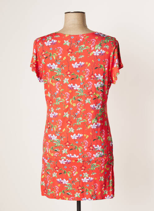 Robe mi-longue rouge TESSY pour femme