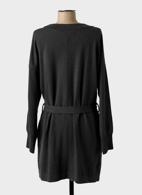 Gilet manches longues noir MARJOLAINE femme