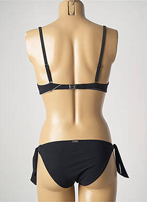 Maillot de bain 2 pièces stretch haut soutien-gorge moulé noir MARYAN MEHLHORN femme