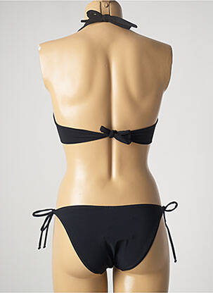 Maillot de bain 2 pièces stretch haut soutien-gorge emboitant noir PAIN DE SUCRE femme