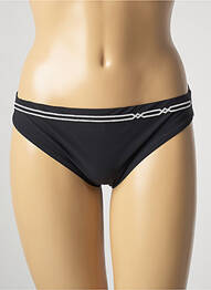 Bas de maillot de bain effet matière satinée culotte noir MARYAN MEHLHORN femme