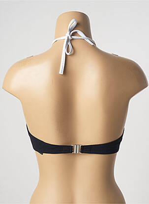 Haut de maillot de bain stretch haut bandeau noir TESSY femme